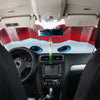 Car SUV Cartoon Red Big Eyes Aluminium Foil Sun Shade