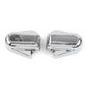 Harley Softail FLSTC FLSTN Rear Axle Covers  Chrome (2000-2017)