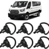 15-23 Ford Transit 150 250 350 6 x Steel Cargo Hooks (2015-2023)
