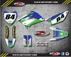 Kawasaki KLX 110 (2010-2020) - SUBSTANCE STYLE Decals Custom Graphic Kit