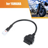 Yamaha 4 Pins OBDII Cable Cord Diagnostic Adapter Cable OBD2 Scanner