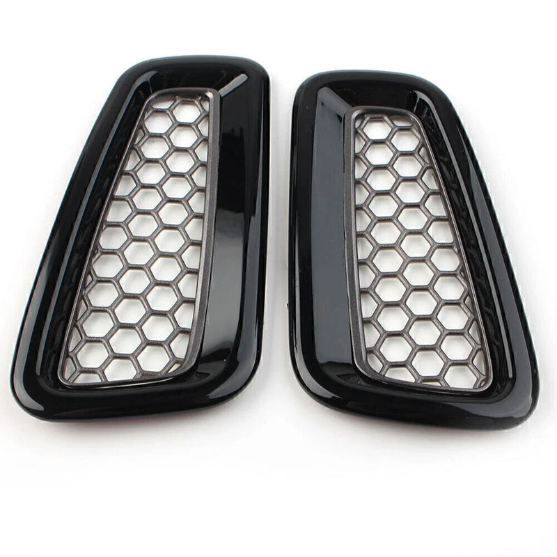 Honda Civic 11th 2022-Up Glossy Black Dashboard L&R Air Outlet Vent Cover