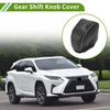 Lexus NX250 2022-2023 Black Carbon Fiber Car Gear Shift Knob Cover
