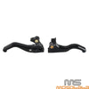 Harley Sportster XL1200C XL1200X XL1200V Black Brake & Clutch Levers (2004-2023)