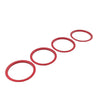 Toyota Tacoma Red A/C Vent Ring Trim Covers (2016-2022)