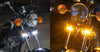 Universal Scooter 12V Amber Turn Signal Indicator Light