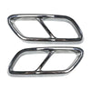Mercedes C-Class Chrome Rear Exhaust Muffler Tail Pipe Cover Trim (2022-2023)
