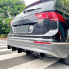 VW Tiguan MK2 Rear Bumper Diffuser Lip Cover (2021-2023)
