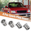 Ford Triton 4.6L 5.4L 6.8L 4pcs 14mm Spark Plug Port Inserts (2000-2010)