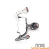 Harley Chopper Skull Skeleton 7'' Headlight Visor