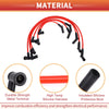 Ford Taurus 6 x Spark Plug Wire Ignition Coil Cables (2001-2007)