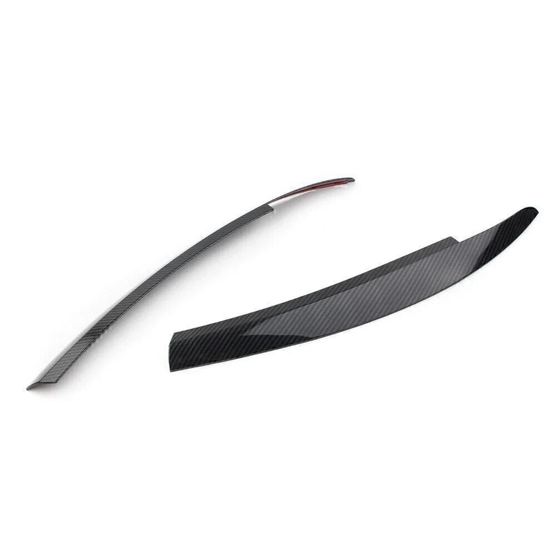 VW Scirocco Carbon Fiber Head Light Eyelid Cover Trim (2009-2017)