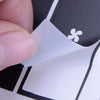 Mercedes Benz Air Conditioning Button Vinyl Decal Sticker Set (New)