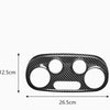 Fiat 500 Abarth 595 A/C Console Panel Cover (2008-2023)
