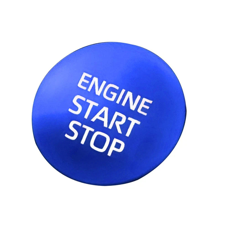 Toyota Camry Blue Start/Stop Engine Button Cover Sticker (2019-2023)