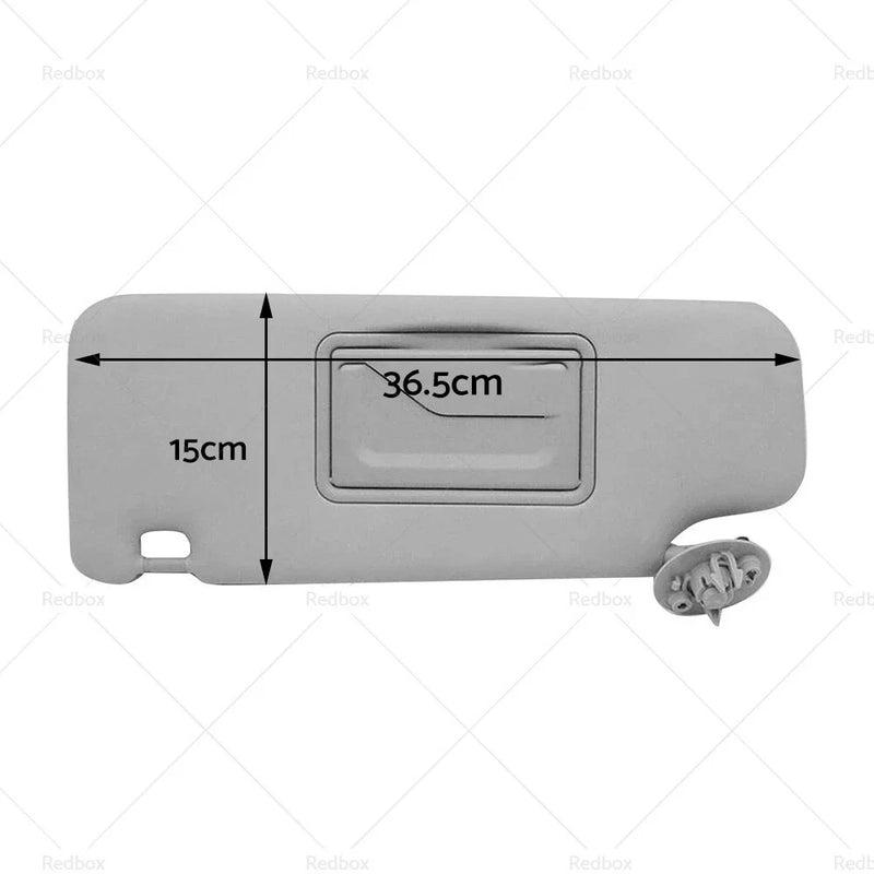Holden Barina TM Passenger Left Sun Visor (2011-2018)