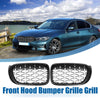 BMW X3 Pair Front Hood Bumper Grille (2014-2017)