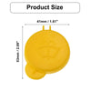 Ford 2 x Yellow Windshield Washer Fluid Reservoir Tank Caps