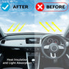 Audi A1 (2012-2018) Black Polyester Non-Slip Dashboard Cover