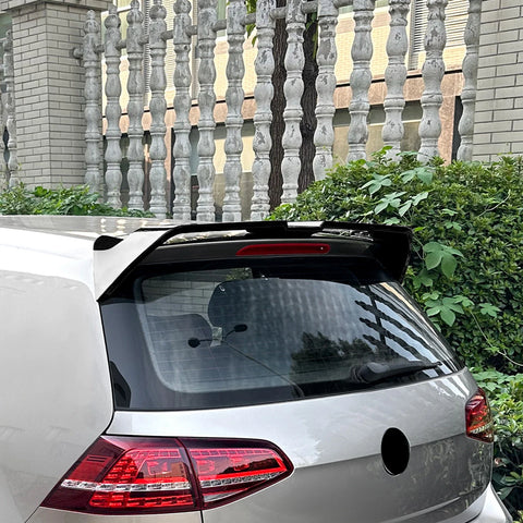 VW Golf 7 / 7.5 Gloss Black Rear Spoiler Lip (2013-2019)