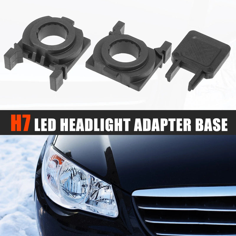 Ford Fiesta H7 LED Headlight Adapter Bases (2009-2014)