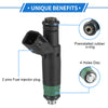 Dodge Ram 1500 (2004-2007) 4.7L Black Fuel Injector 8 x No.53032704AB