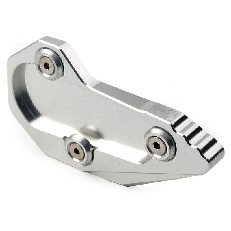 BMW R1200R R1200RS LC Silver Kickstand Side Stand Pad (2015-2016)