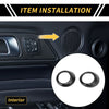 Toyota Tundra 1 Set Carbon Fiber Pattern Door Speaker Cover (2014–2021)