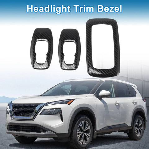 Nissan Rogue 2021-2024 ABS Headlight Trim Bezel