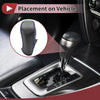 Ford Fiesta (2009-2012) - Blue Faux Leather Car Gear Shift Knob Cover