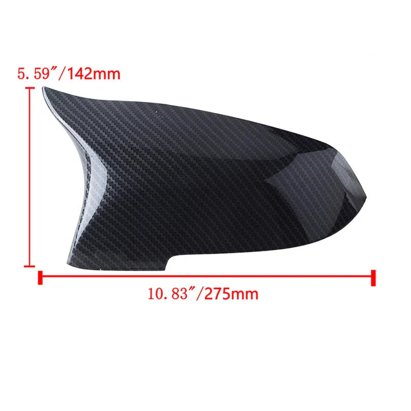 BMW F10 F11 F18 F06 F12 F13 F01 F02 Rearview Side Mirror Covers (2010-2017)