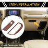 Jeep Wrangler JK (2007-2017) Red Glove Box Handle Switch Cover Trim