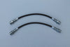 VW Beetle Kombi & Type 3 Braided Rear Brake Hose Set (2) (1968-1979)