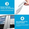 Dodge Ram 1500 Crew / Quad Cab 4 x Chrome Pillar Post Trim Covers (2009-2018)