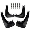BMW X3 2 x Front & Rear Molded Splash Guards Mud Flaps (2011–2017)