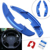 Lexus ES300h ES350 Blue Steering Wheel Shift Paddle Shifter Covers (19-24)