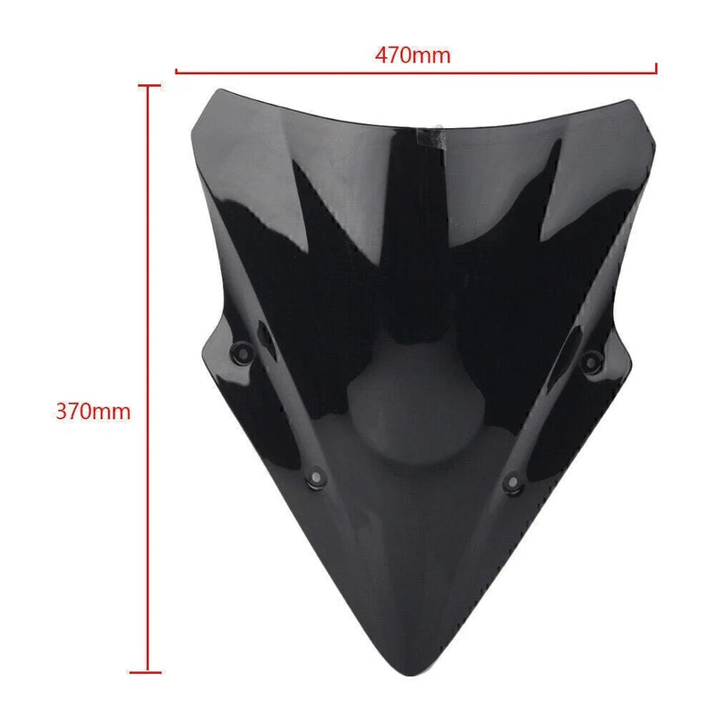 Kawasaki Ninja 650 EX650 ER6F Dual Bubble Windscreen (2017-2019)