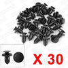 Mitsubishi Honda 30 Pcs Push Type Retainer Clips