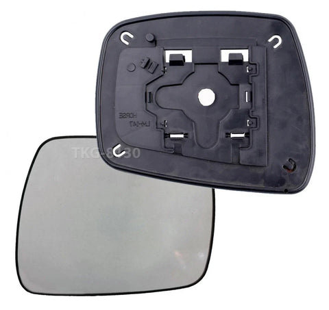 Nissan Navara 2 x Rear View Side Mirror Glass Lens (2005-2009)