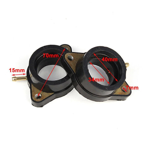 Yamaha XS650 Special Carburetor Intake Manifold Boots (1980-1983)
