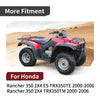 Honda Rancher 350 2x4 ES TRX350TE 2 x Front Brake Drum (2000–2006)