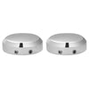 Harley Sportster Dyna Front Fork Stem Upper Nut Covers (2014-2020)