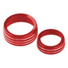 Jeep Grand Cherokee 3 x AC Air Conditioning Volume Button Rings (2014-2021)