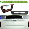 Ford F150 Black ABS 2 x Covers Exterior Trim Tailgate (2015-2020)