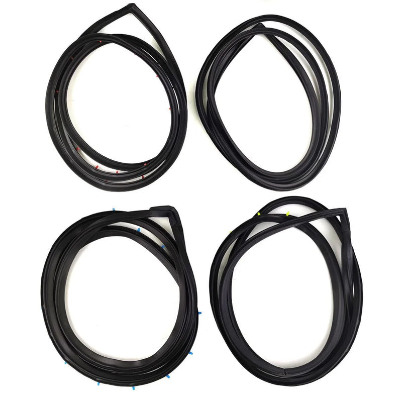 Door Rubber Seal Weatherstrip Set 4 Fits Toyota Corona RT100 4D SED 1973-79 D08