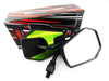 Suzuki RG250 Black Green Hex Soko Mirrors (1978-1982)