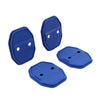 BMW F40 F45 G20, Benz C-Class, Maserati 4 x Blue Car Door Lock Protective Covers