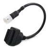 YAMAHA YZF-R125 MT-125 3Pin to 16Pin OBD2 Diagnostic Scanner Adapter Cable