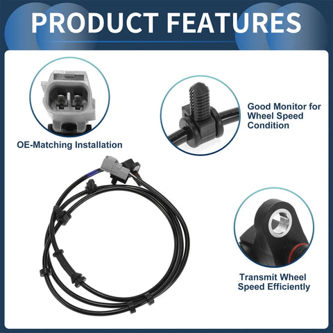 Dodge Ram 1500 ABS Wheel Speed Sensor (2010-2018)