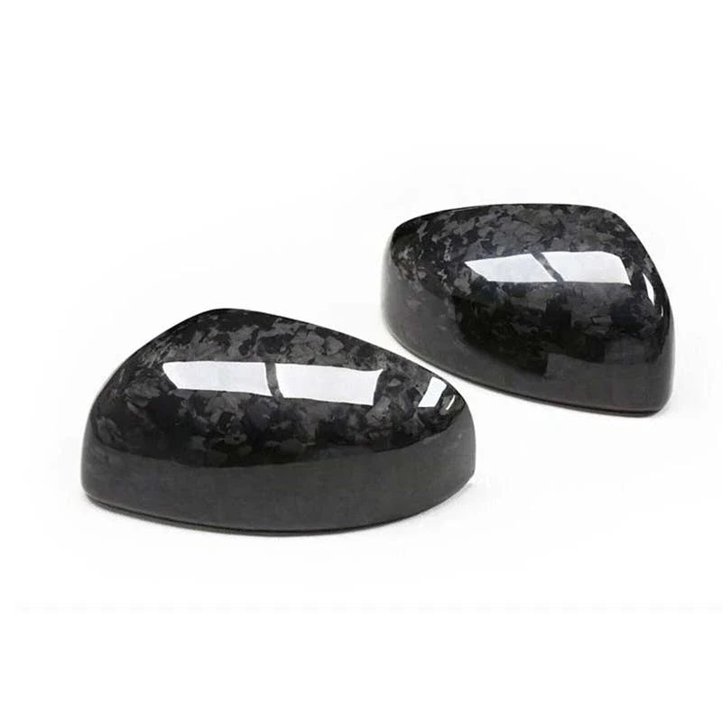 Real Forged Carbon Fiber Add-on Side Mirror Cover fit Nissan 370Z Z34 2009-2020